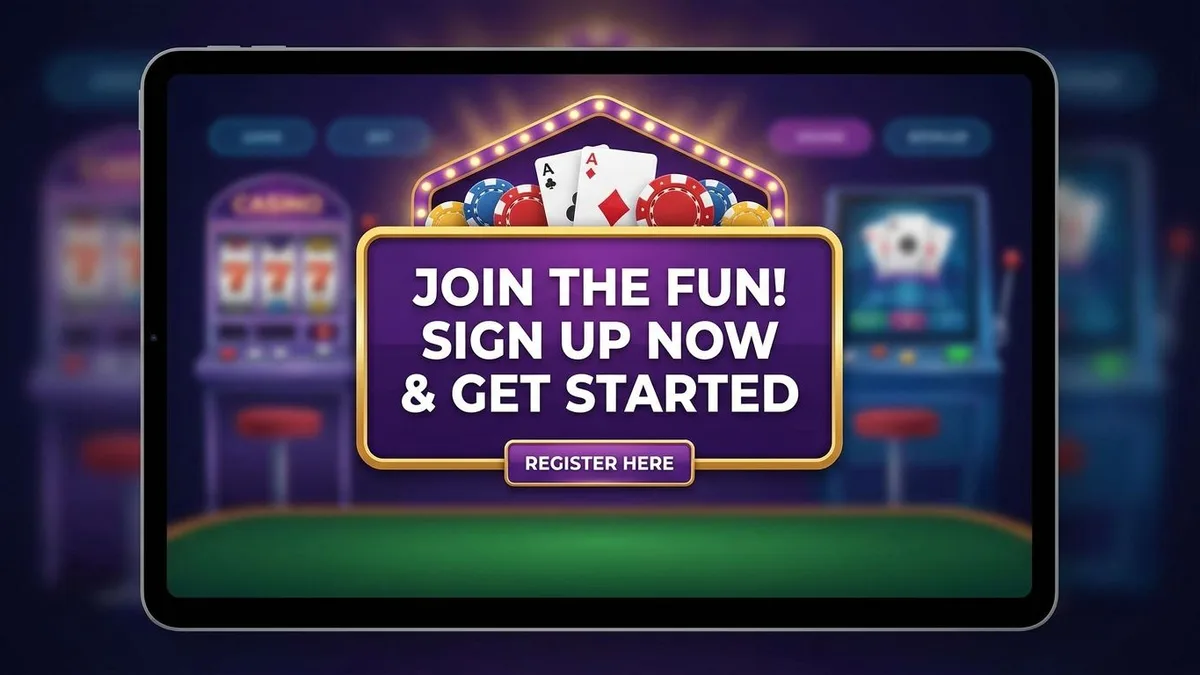 Sign up with bonus